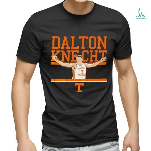 Dalton Knecht 3 Tennessee Volunteers basketball pose shirt