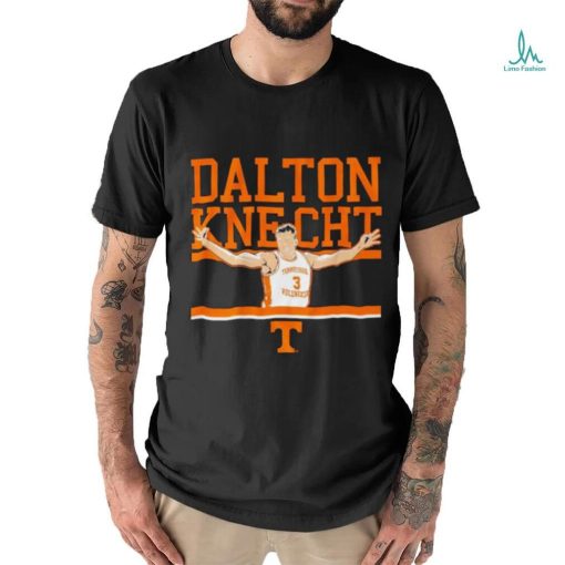 Dalton Knecht 3 Tennessee Volunteers basketball pose shirt