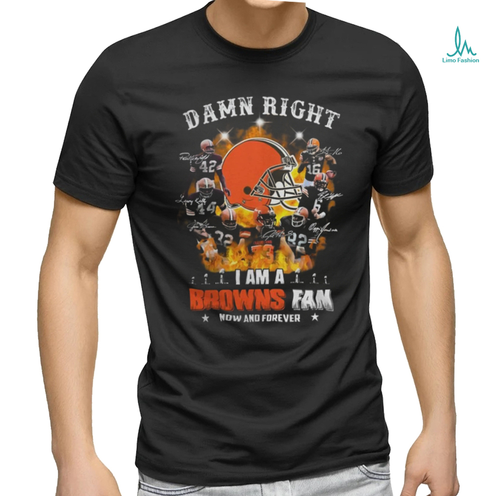 Damn Right Browns unisex T Shirt Damn Right Browns unisex T Shirt