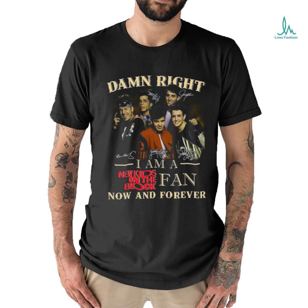 Damn Right I Am A New Kids on The Block shirt Damn Right I Am A New Kids on The Block shirt