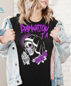 Damnation T.A skull prayer shirt