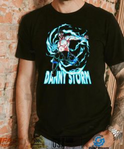 Danny Storm professional wrestler blue character shirt