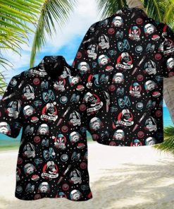 Dark Side Star Wars Black 2024 Trending Hawaiian Shirt