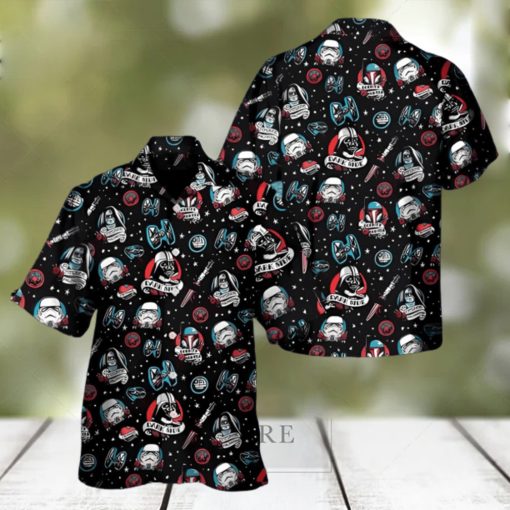 Dark Side Star Wars Black 2024 Trending Hawaiian Shirt