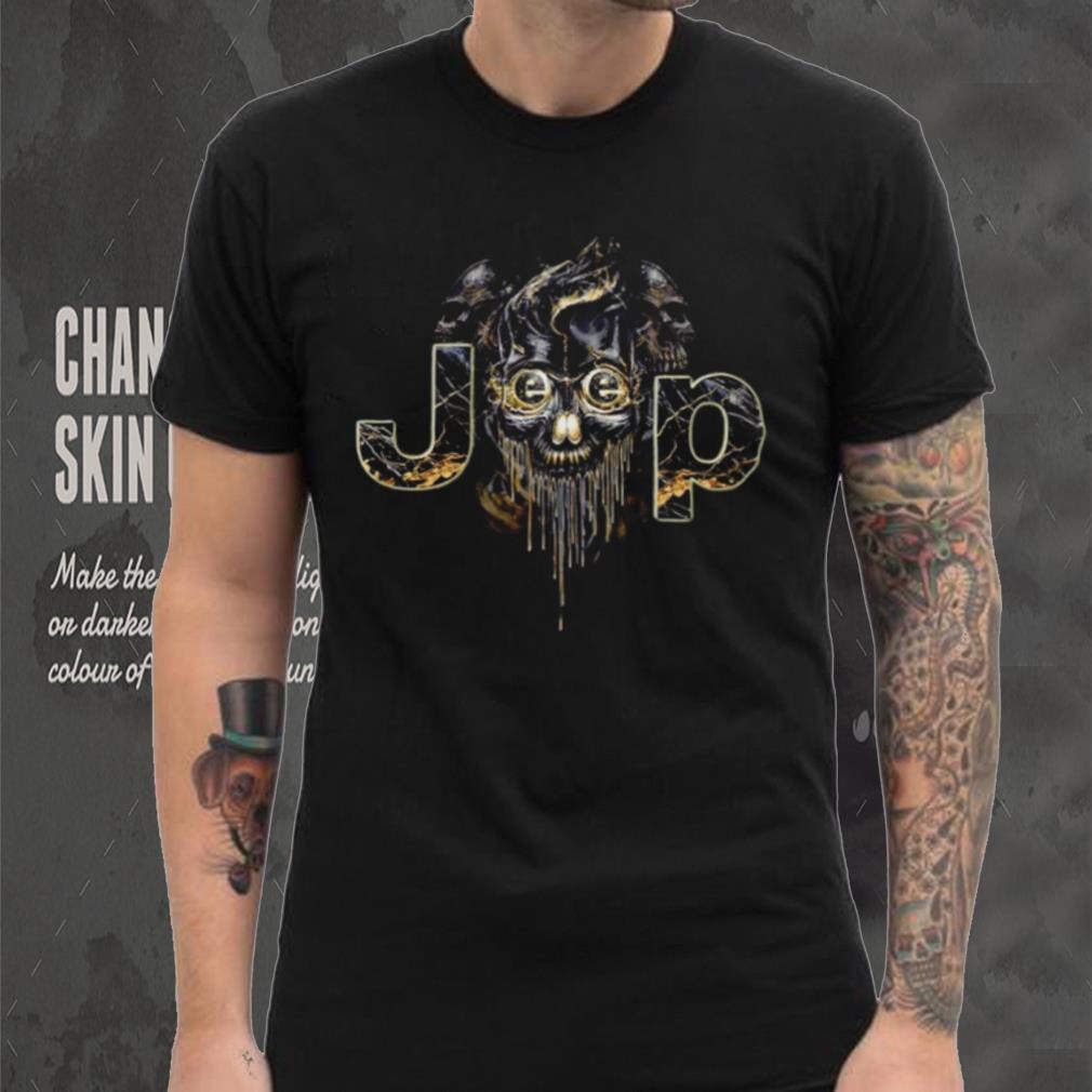 Dark Skull Jeep logo shirt Dark Skull Jeep logo shirt