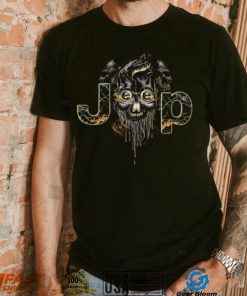 Dark Skull Jeep logo shirt