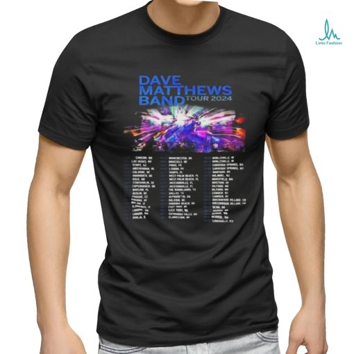 Dave Matthews Tour 2024 Performance Schedule T shirt