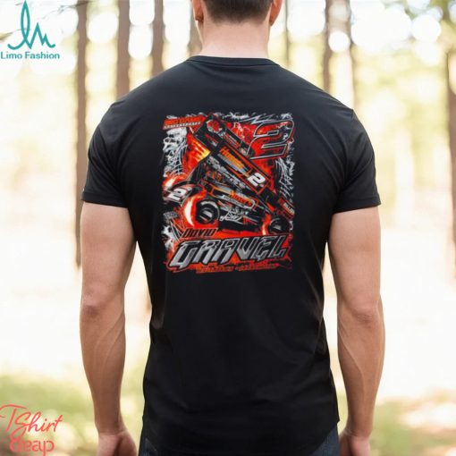 David Gravel 2 big game motorsports Huset’s car shirt