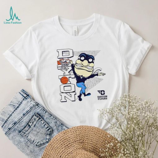 Dayton Flyers basketball Rudy Flyer mascot shirt