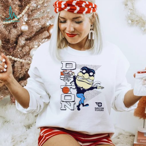 Dayton Flyers basketball Rudy Flyer mascot shirt