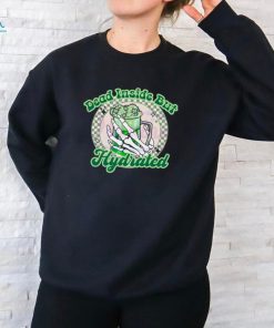 Dead Inside But Hydrated Skeleton Hand shirt