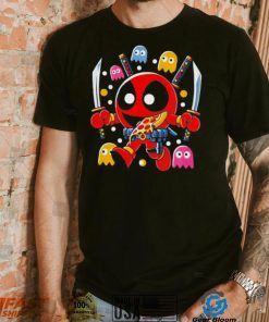 Deadpool in the style of Pac Man Mr. DP shirt