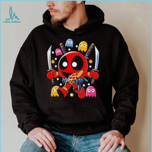 Deadpool in the style of Pac Man Mr. DP shirt