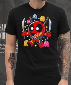 Deadpool in the style of Pac Man Mr. DP shirt