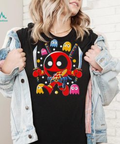 Deadpool in the style of Pac Man Mr. DP shirt