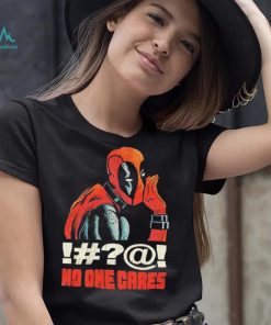 Deadpool no one cares funny shirt, hoodie, sweater, long sleeve and tank top Deadpool no one cares funny shirt