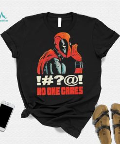 Deadpool no one cares funny shirt, hoodie, sweater, long sleeve and tank top Deadpool no one cares funny shirt