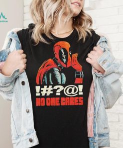 Deadpool no one cares funny shirt, hoodie, sweater, long sleeve and tank top Deadpool no one cares funny shirt