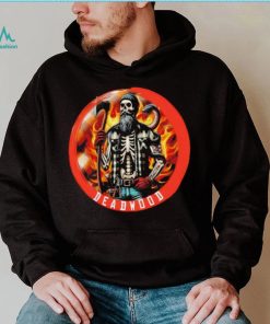Deadwood legacy professional wrestler skeleton shirt