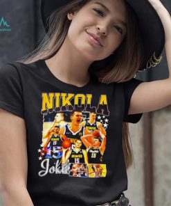 Denver Nuggets Nikola Jokić professional basketball player honors shirt