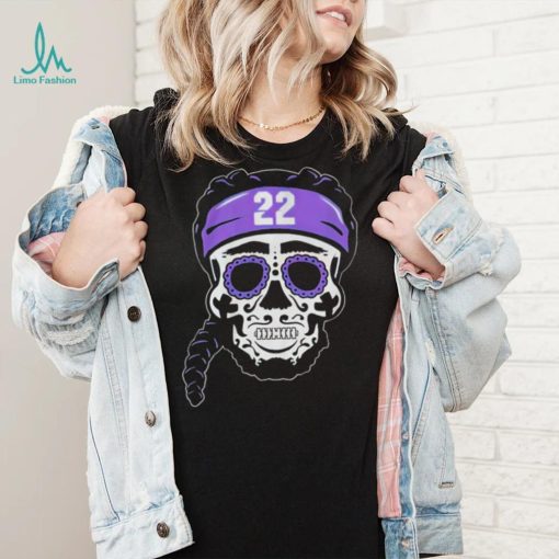 Derrick Henry Baltimore Ravens Sugar Skull shirt