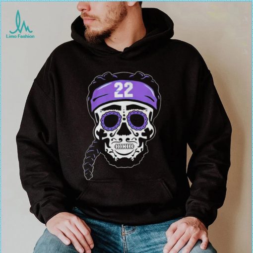 Derrick Henry Baltimore Ravens Sugar Skull shirt