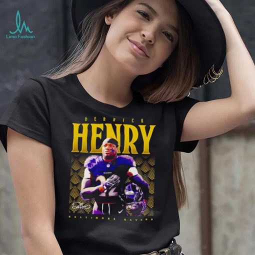 Derrick Henry Baltimore Ravens signature shirt