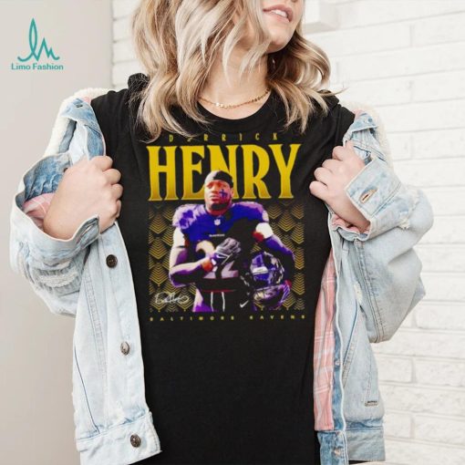 Derrick Henry Baltimore Ravens signature shirt