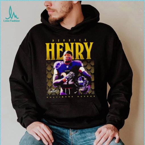 Derrick Henry Baltimore Ravens signature shirt