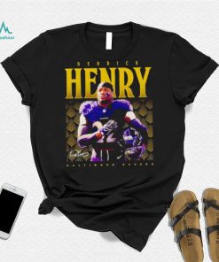 Derrick Henry Baltimore Ravens signature shirt