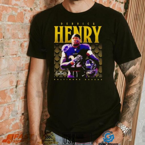 Derrick Henry Baltimore Ravens signature shirt