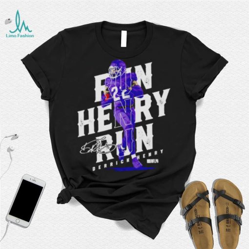 Derrick Henry Baltimore Run Football Signature shirt