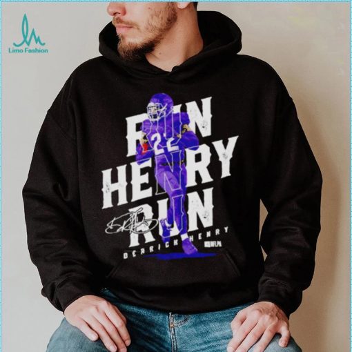 Derrick Henry Baltimore Run Football Signature shirt