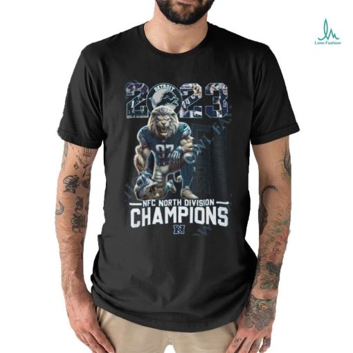 Detroit Lions 2023 NFC North Division Champions t shirt