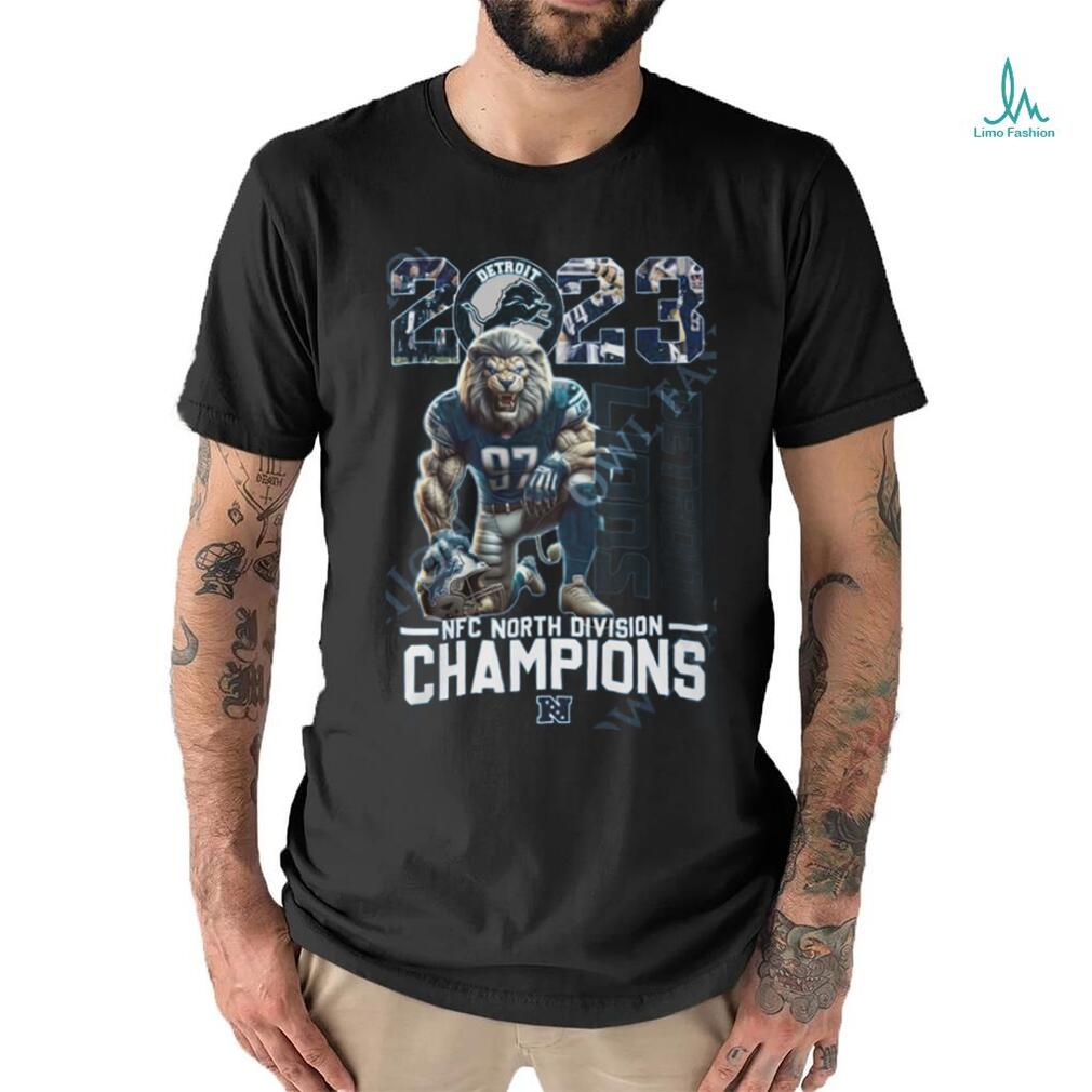 Detroit Lions 2023 NFC North Division Champions t shirt Detroit Lions 2023 NFC North Division Champions t shirt