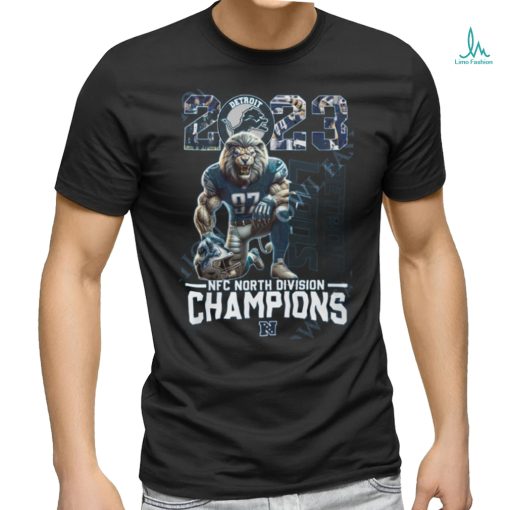 Detroit Lions 2023 NFC North Division Champions t shirt
