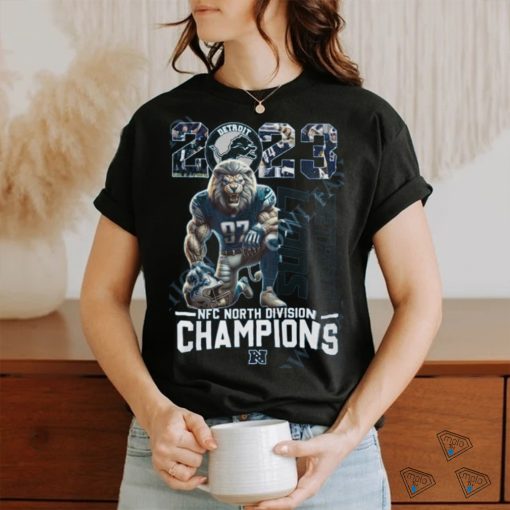Detroit Lions 2023 NFC North Division Champions t shirt