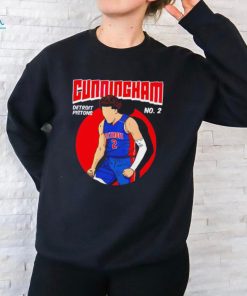 Detroit Pistons Cade Cunningham no. 2 shirt