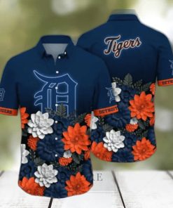 Detroit Tigers MLB Flower Hawaii Shirt And Tshirt For Fans