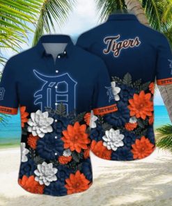 Detroit Tigers MLB Flower Hawaii Shirt And Tshirt For Fans