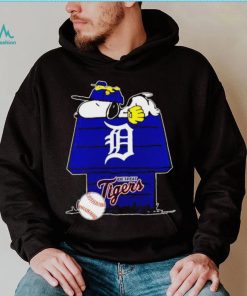 Detroit Tigers Snoopy And Woodstock The Peanuts Baseball shirt