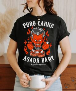 Devil Puro carne asada baby shirt