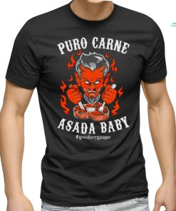 Devil Puro carne asada baby shirt