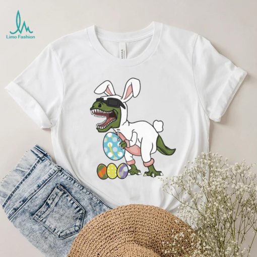 Dinosaur Bunny Happy Easter day shirt