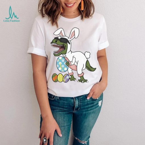 Dinosaur Bunny Happy Easter day shirt