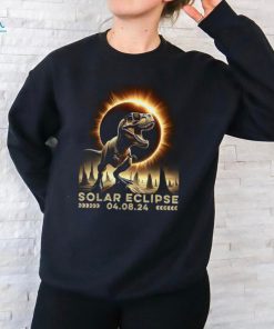 Dinosaur total solar eclipse texas Tshirt