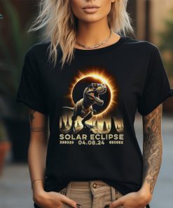 Dinosaur total solar eclipse texas Tshirt