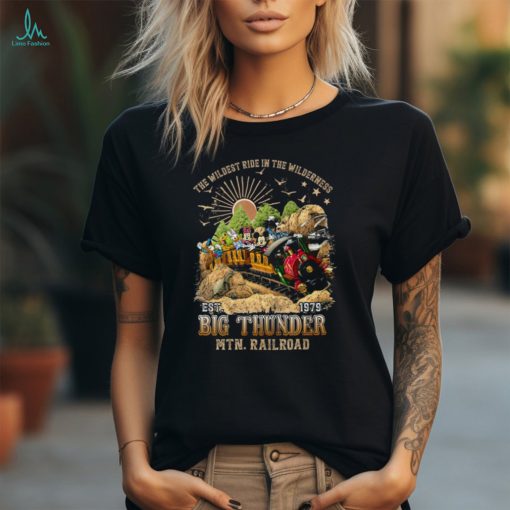 Disney Big Thunder mountain railroad Tshirt