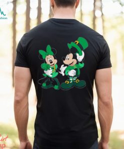 Disney Leprechaun Mickey Minnie Shamrock St. Patrick’s Day T Shirt