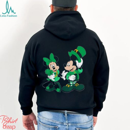 Disney Leprechaun Mickey Minnie Shamrock St. Patrick’s Day T Shirt